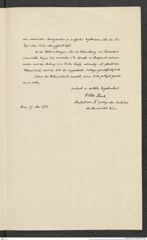 Nachlass Franz Steindachner, Brief von Hatschek an die Kaiserliche Akademie der Wissenschaften (17.05.1914), Inv.Nr. 4.17, Seite 3